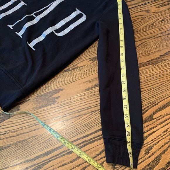 GAP Black Sweatshirt Glittery size Small - Picture 11 of 11